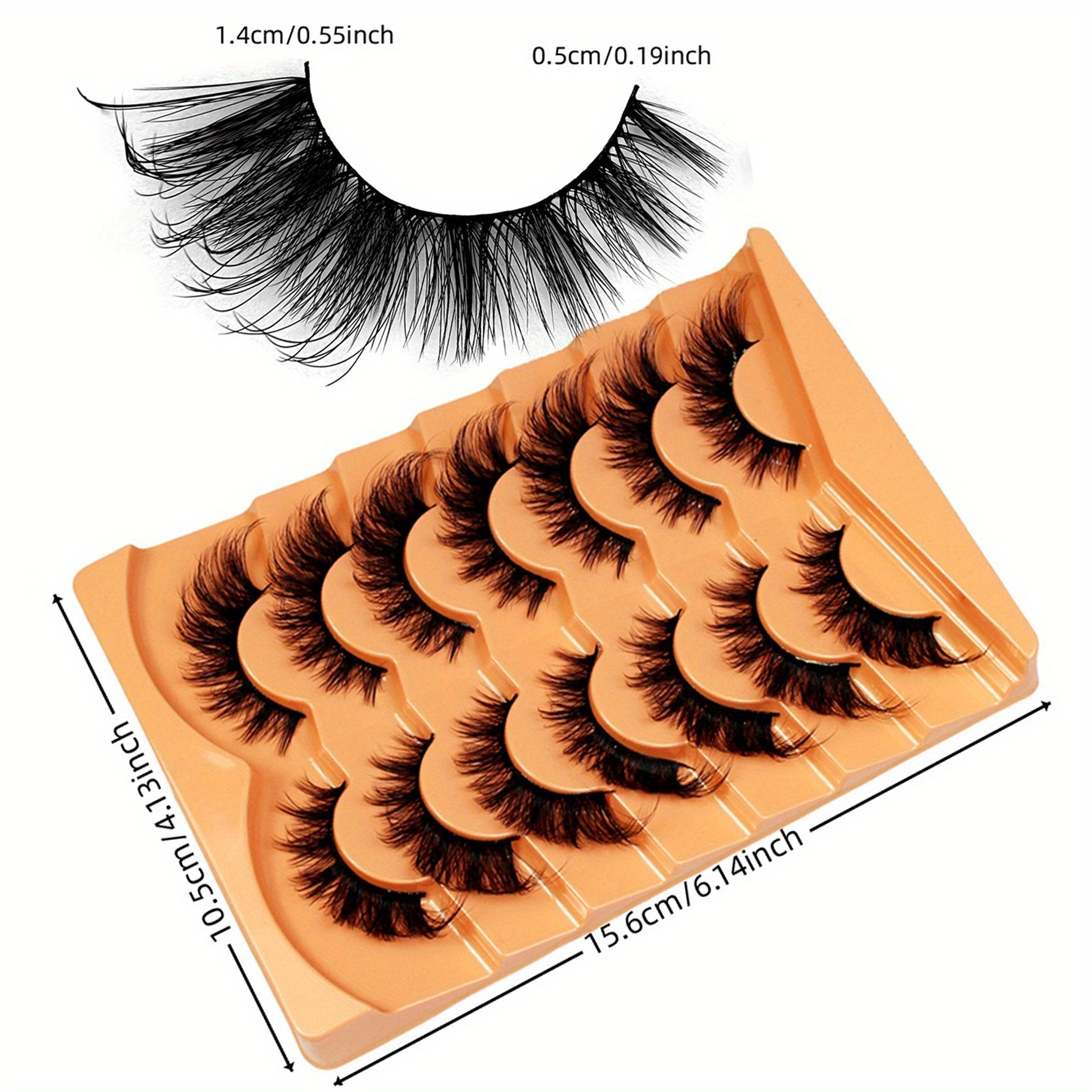 3Boxes (21Pairs) Cat Eye Lashes, Eye End Lengthening, Slender Curling Fluffy False Eyelashes