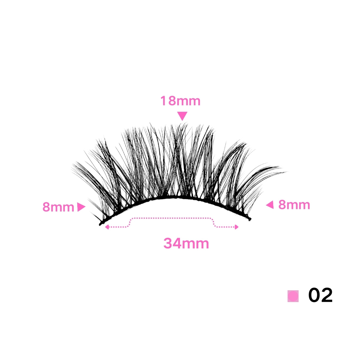OOKRAVISHI 20 pairs two styles of thick natural false eyelashes Lightweight Makeup