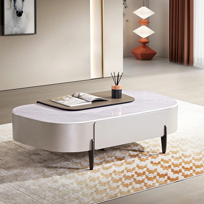 Italian Luxury Modern Minimalist Sideboard Nordic Style Entryway Cabinet in Walnut Wood Home Furniture Cross-Border Wholesale
