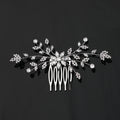Gold Plated Wedding Bride Hairband Jewelry Flower Headpiece Floral Hair Accessories Bridal Hair Combs