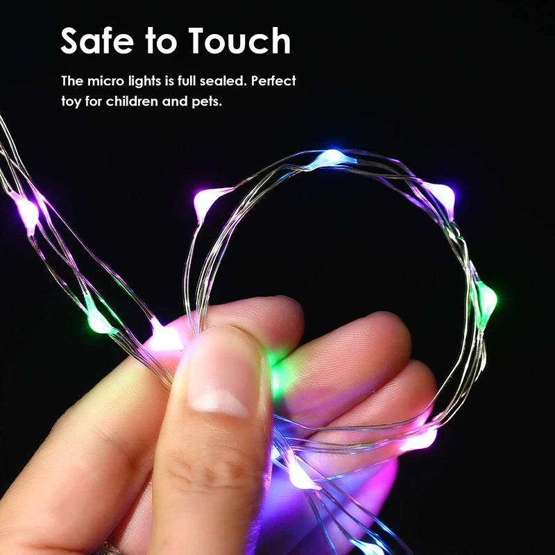 LED String Light 1m 2m 3m 5m 10m Garland Lights Home Christmas Wedding Party Decoration Powered by AA Battery / USB Fairy Lights