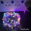 Fairy Light 10M 33ft Starry String USB 5V Lights Fairy Micro LED Transparent Wire for Party Christmas Wedding 9 Colors