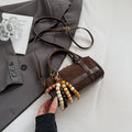 Mini Small Bag Women 2025 Versatile Winter Suede Leather Shoulder Crossbody Bag Ladies Designer Boston Handbag Coffee Bag
