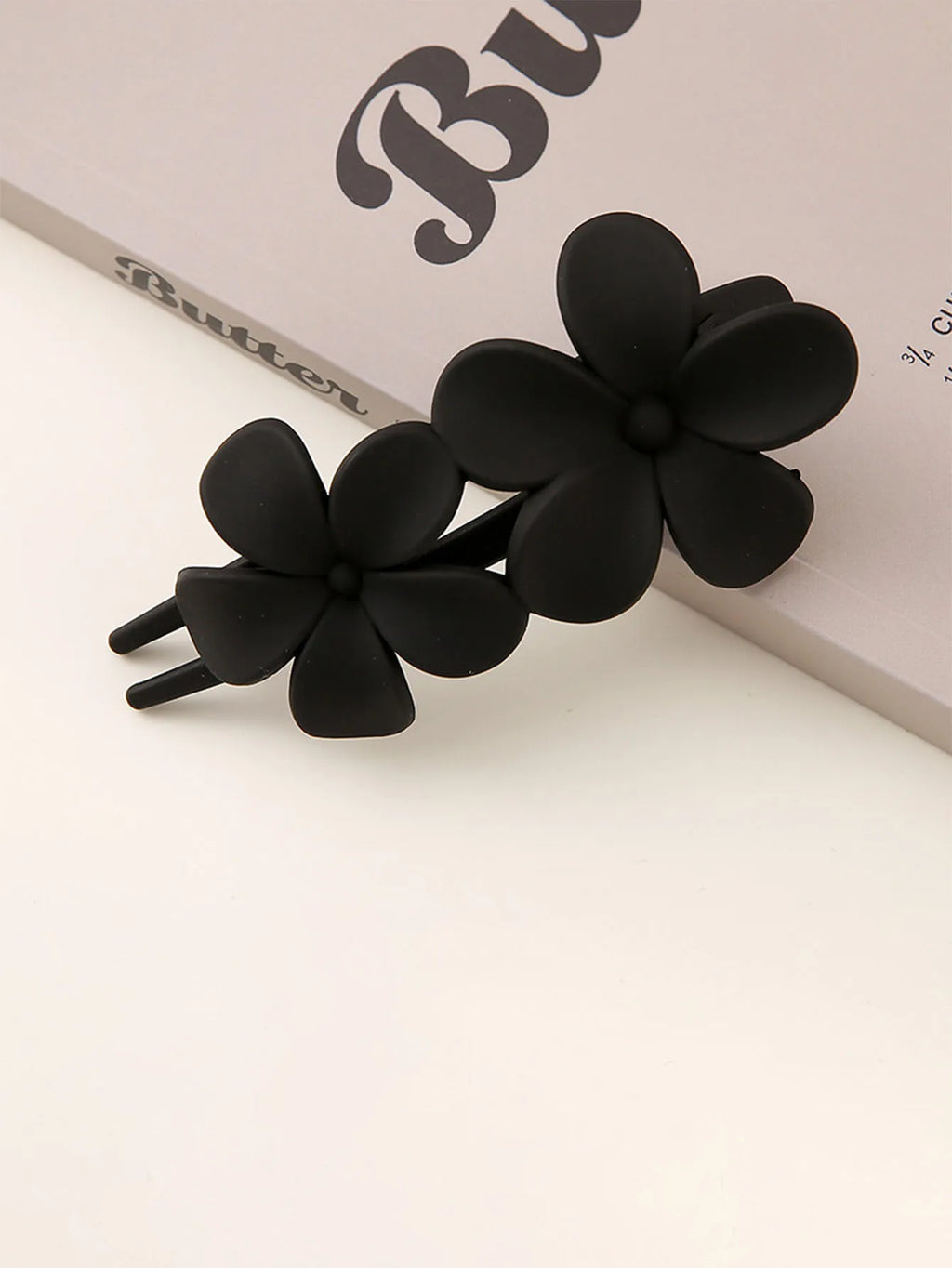 3pcs Trendy Flowers Hair Clips Decorative Hair Accessories Photography Party Props For Girls