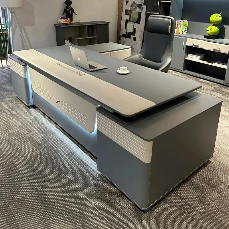 Multifunctional Decoration Office Desk Organizers Modern Office Desk Computer Executive Escritorio Oficina Commercial Furniture