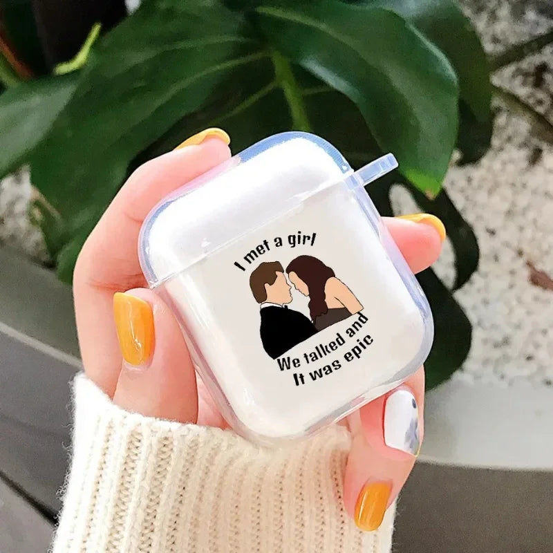 The Vampire Diaries Damon Earphone Case for Airpods 4th 3rd Pro 3 Covers for Airpod 3 2 1 Protective Box Accessorie Shell Fundas
