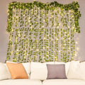 100 LED Fairy Lights Outdoor Artificial Ivy Vine Leaf Plants Lights for Party Wedding Holiday Garden Christmas Decoration