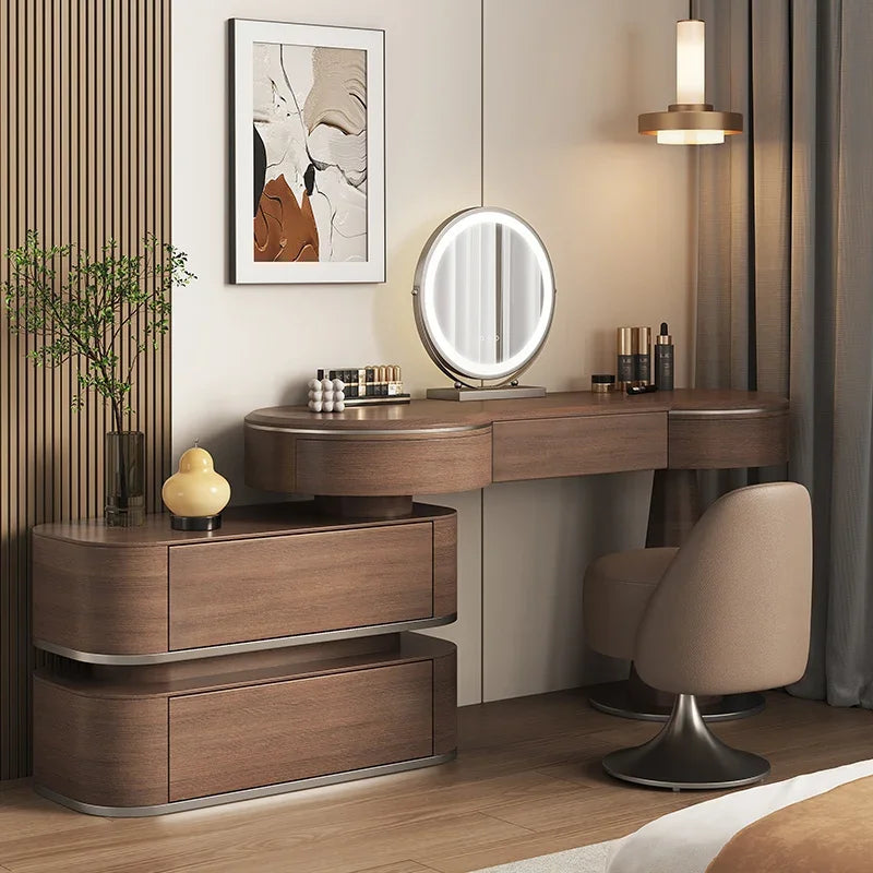 Luxury Modern comfortable for bedroom Dressing table with mirror bedrooms Hairstyles makeup dressing table Bedroom hairstyle