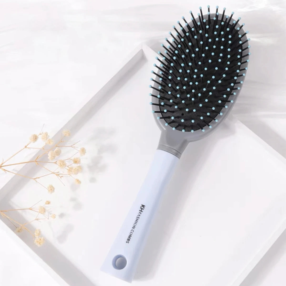 Detangling Hair Brush for Wavy/Curly Hair -Massage Wet Hair Comb for Detangling, Wet/Dry/Oil/Thick Hair-Gentle on Scalp and Hair