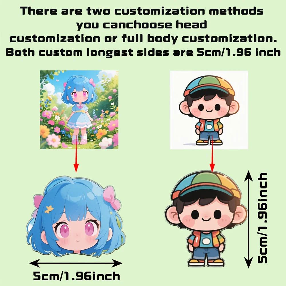 1pc/3pcsCustom acrylic phone stands, choose your favorite photos and patterns, pet phone stands, personalized phone stands, can