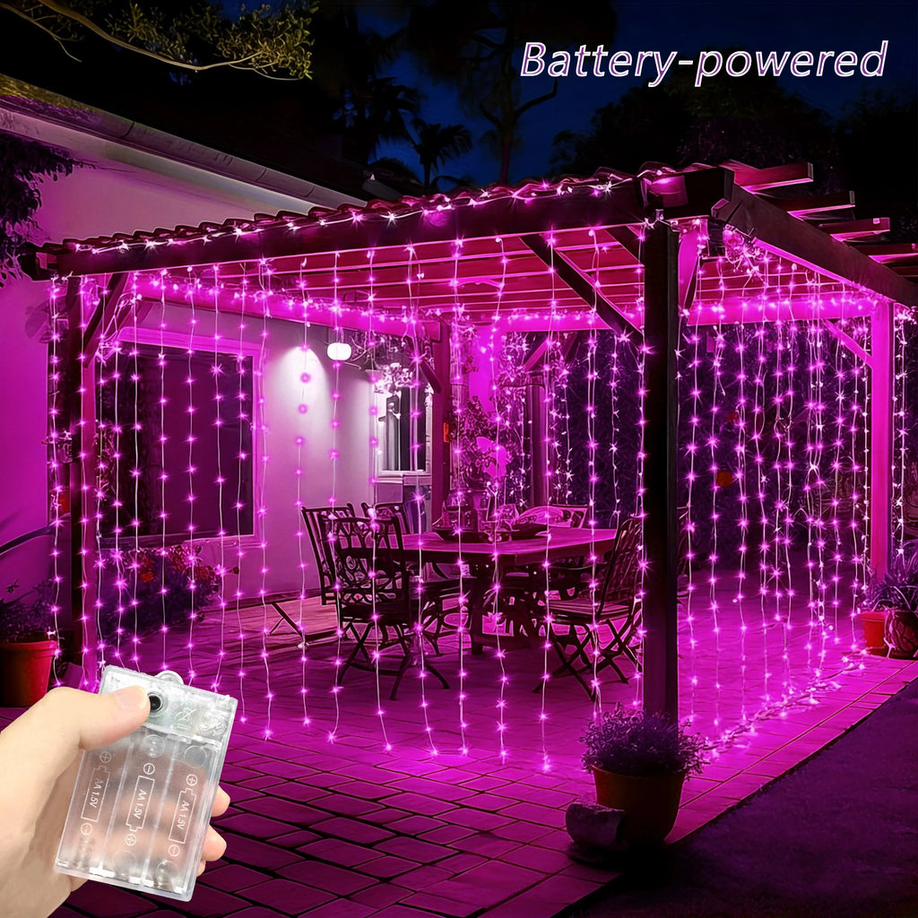 Battery Operated Fairy Lights 8 Lighting Modes - Romantic LED String Lights for Holiday, Celebration & Home Party Decor