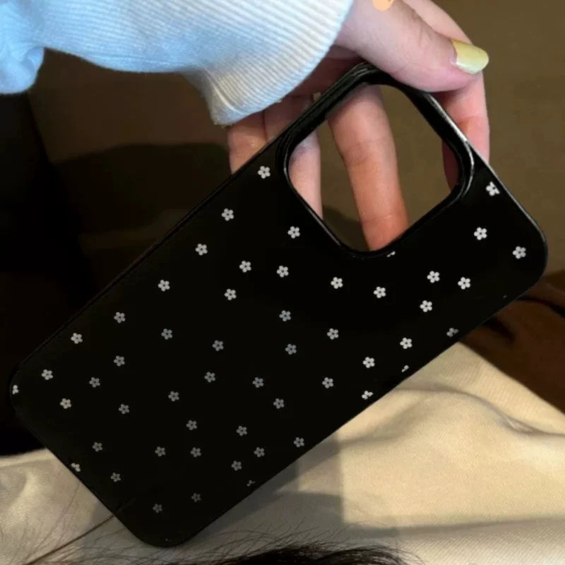 Ins Style Retro Fresh Floral Phone Case For iPhone 16 Pro Max 15 Pro 14 13 12 11 Pro X Xr Xs max Mini 7 8 Plus Y2K Phone Cases