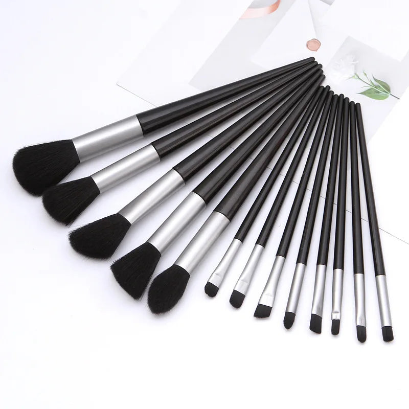 10-13Pcs New Makeup Brushes Set For Cosmetics Powder Foundation Blush  Kabuki Blending Makeup Beauty Tools  Brochas Maquillaje