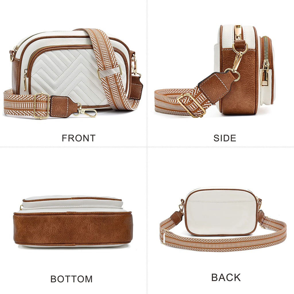 Mini Quilted Crossbody Bags For Women Trendy VeganShoulder Bag Women's Casual Handbag & Purse