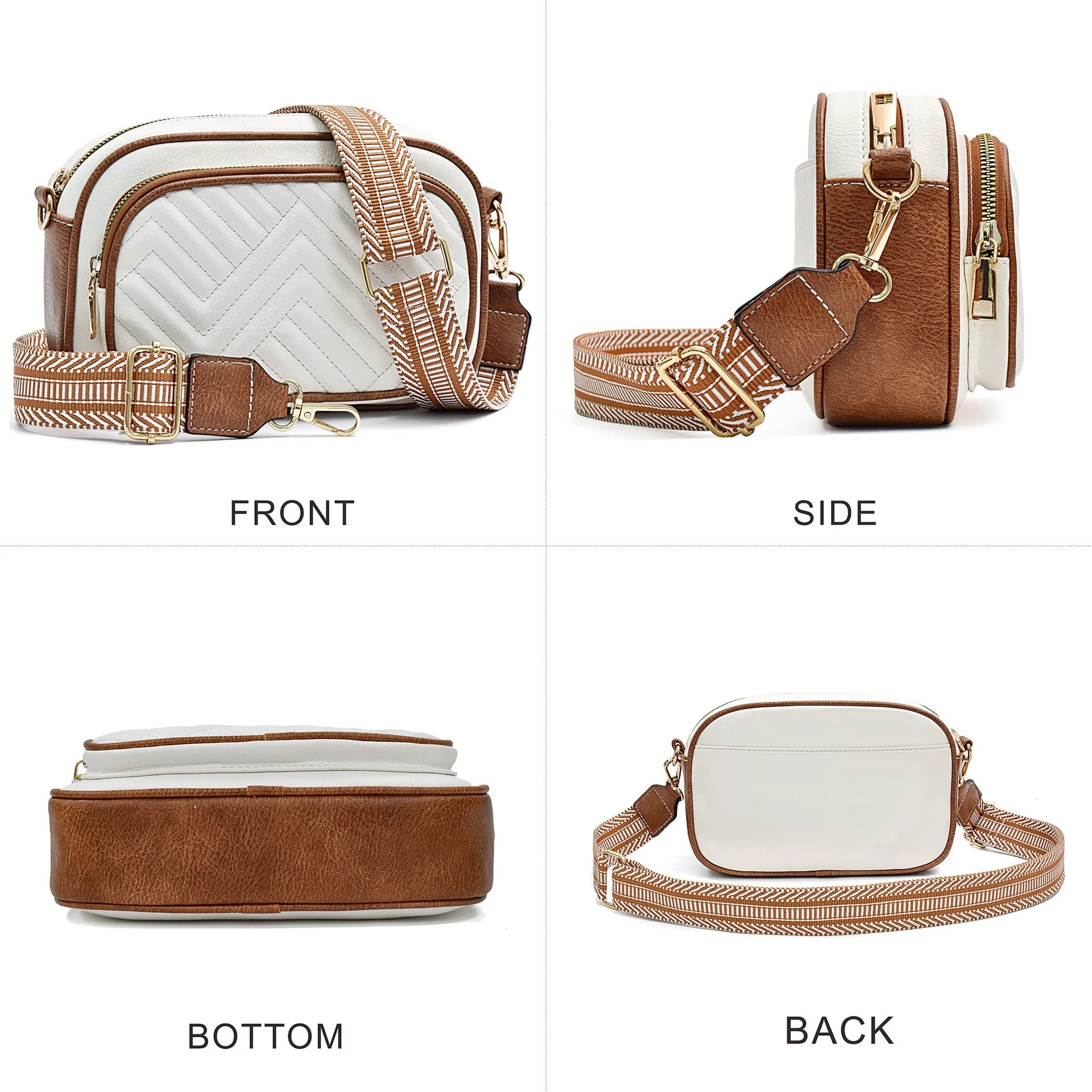 Mini Quilted Crossbody Bags For Women Trendy VeganShoulder Bag Women's Casual Handbag & Purse