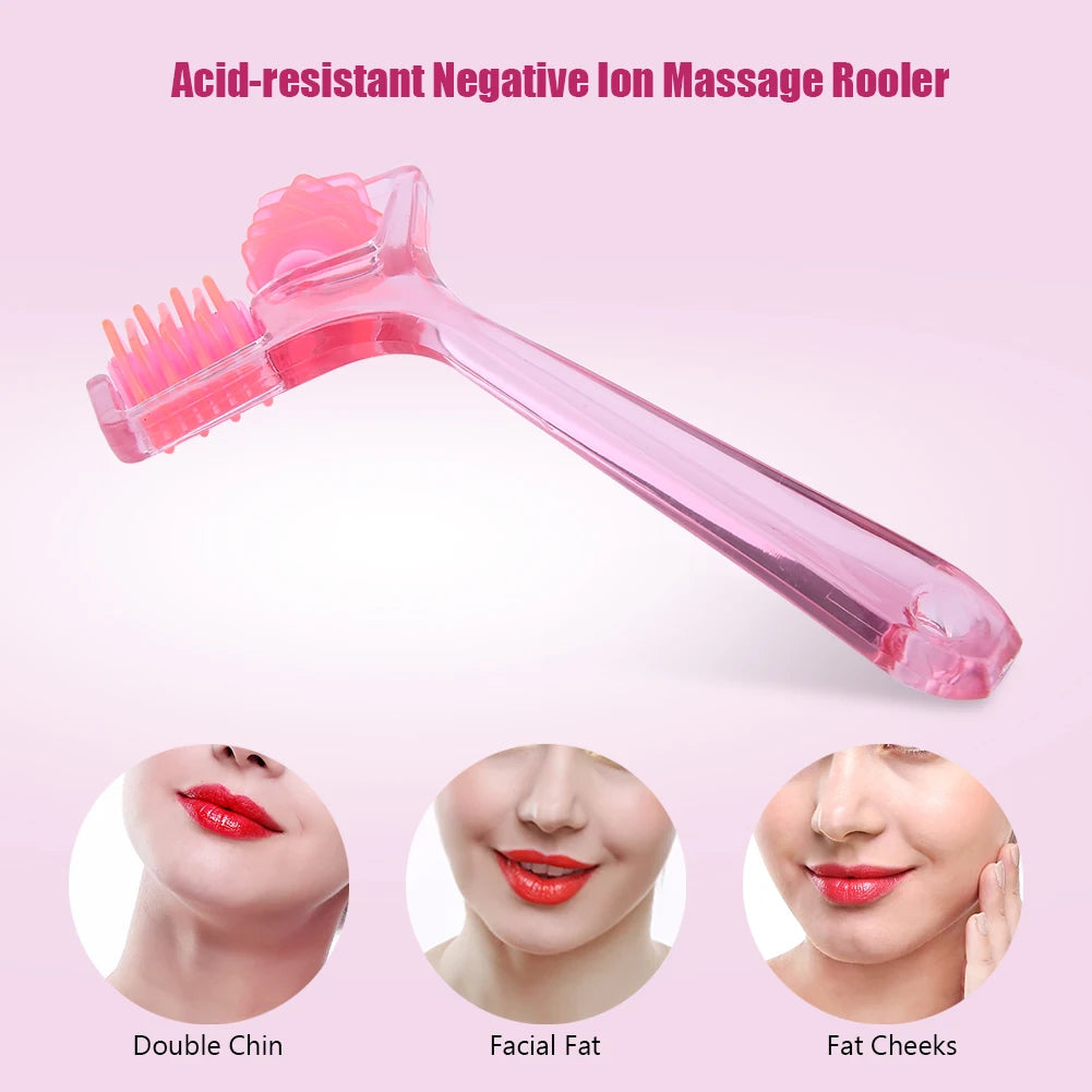 Slimming Double Chin Massage Face Facial Beauty Roller Massager Stick Lift Up Skin Beauty Weight Loss Body Massage Tools