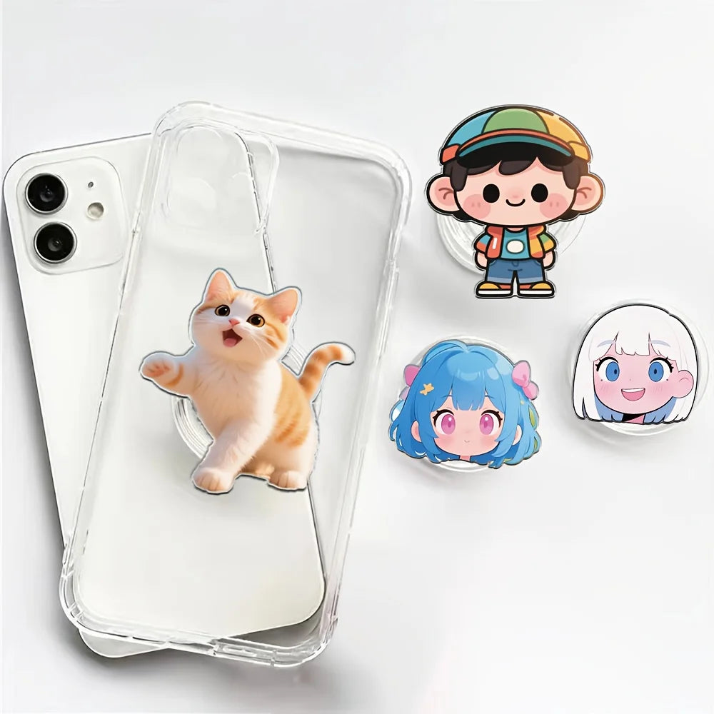 1pc/3pcsCustom acrylic phone stands, choose your favorite photos and patterns, pet phone stands, personalized phone stands, can