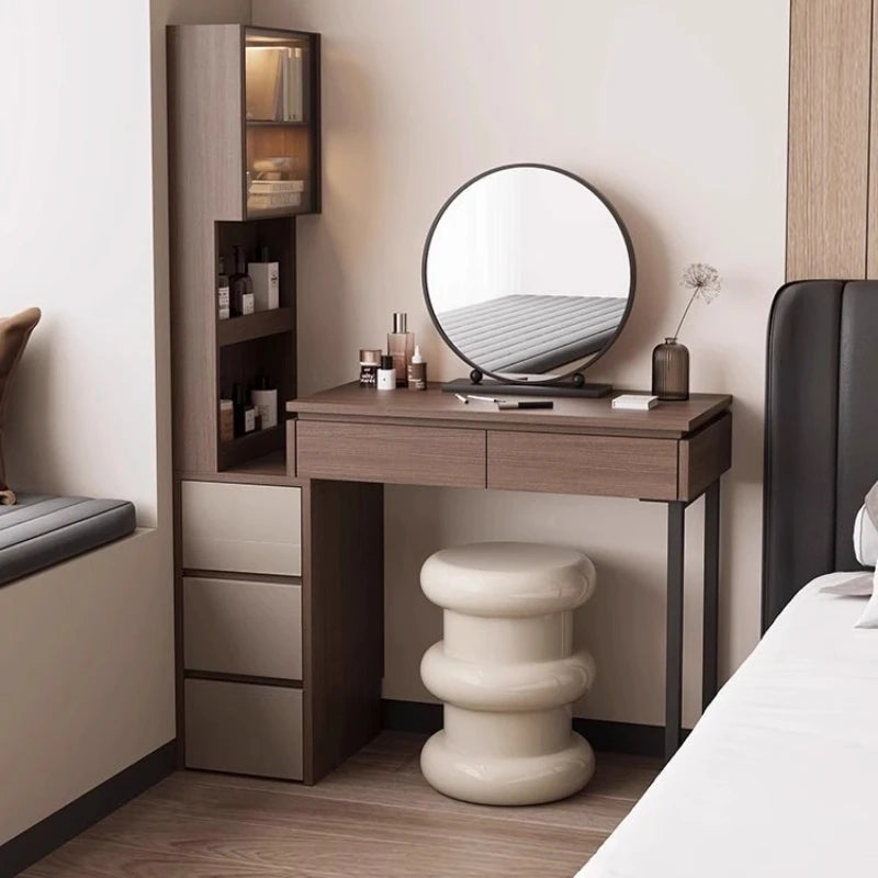 Makeup Set Dressing Table Organizer Apartment Drawers Comfortable Dressing Table Natural Design Tocador Maquillaje Furniture