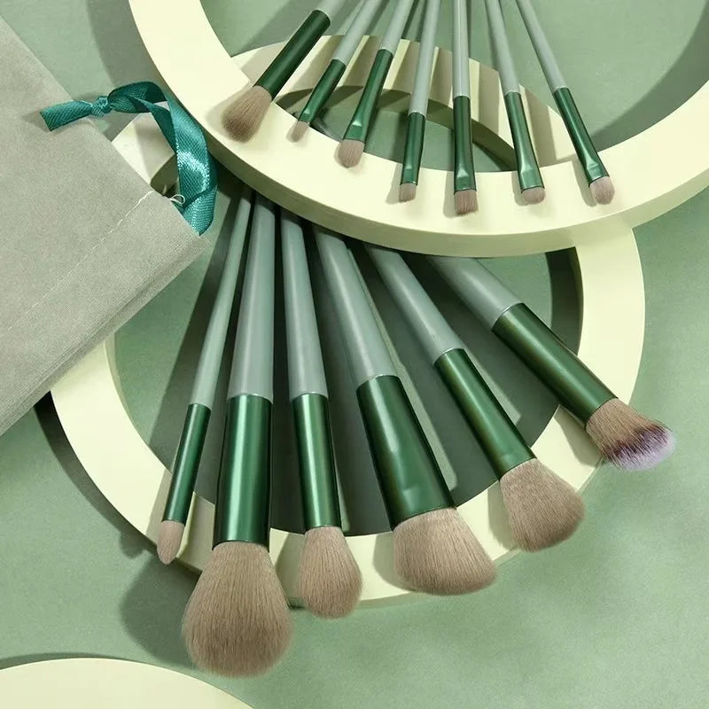 13 Pcs Makeup Brushes Set Eye Shadow Foundation Women Cosmetic Powder Blush Blending Beauty Make Up Tools For Beginner Hotting