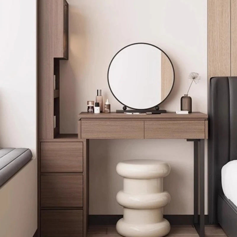 Makeup Set Dressing Table Organizer Apartment Drawers Comfortable Dressing Table Natural Design Tocador Maquillaje Furniture