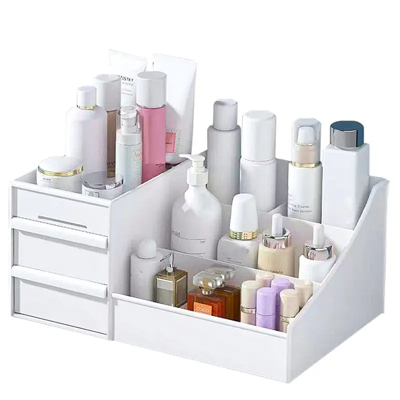 Hot Trend-Makeup Organizer,Skincare Organizers On Countertop, Cosmetic Storage Organizer Fits Skincare, Lotions, Lipsticks A Eas