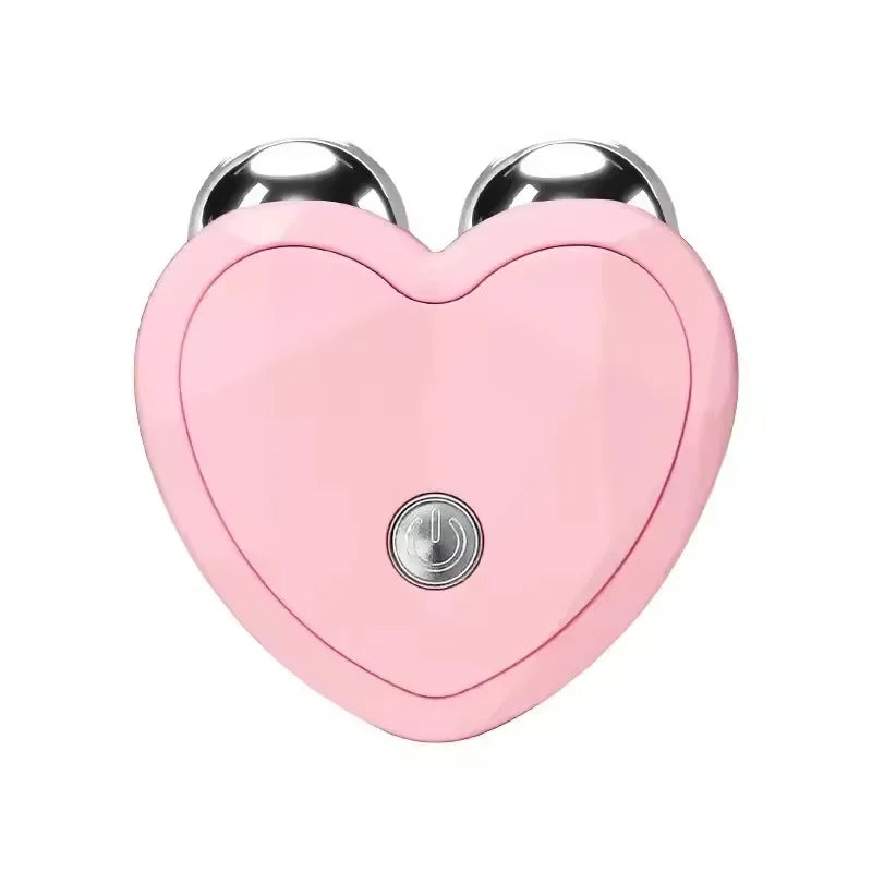 Facial Massager Microcurrent EMS Face Lifting Machine Roller Skin Tightening Rejuvenation Beauty Charging Facial Anti Wrinkle
