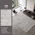 Modern Scandi Area Rug, Spill-Proof Easy Clean Carpet for Living Room and Bedroom, Plush Sofa Mat with Non-Slip Backing