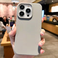 Fashion Candy Colors Soft Phone Case for IPhone 16 12 14 13 15 Pro Max 14Plus Camera Bumper Shock Protection Matte Cover Coque