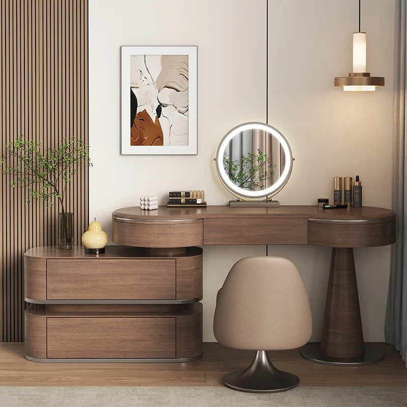 Luxury Modern comfortable for bedroom Dressing table with mirror bedrooms Hairstyles makeup dressing table Bedroom hairstyle