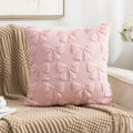 45x45cm Easter Rabbit Pillowcase Cozy Sofa Cushion Cover Office Backrest Lumbar Pillow Cover for Stylish Home Bedroom Decor