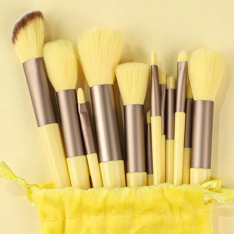 10-13Pcs New Makeup Brushes Set For Cosmetics Powder Foundation Blush  Kabuki Blending Makeup Beauty Tools  Brochas Maquillaje