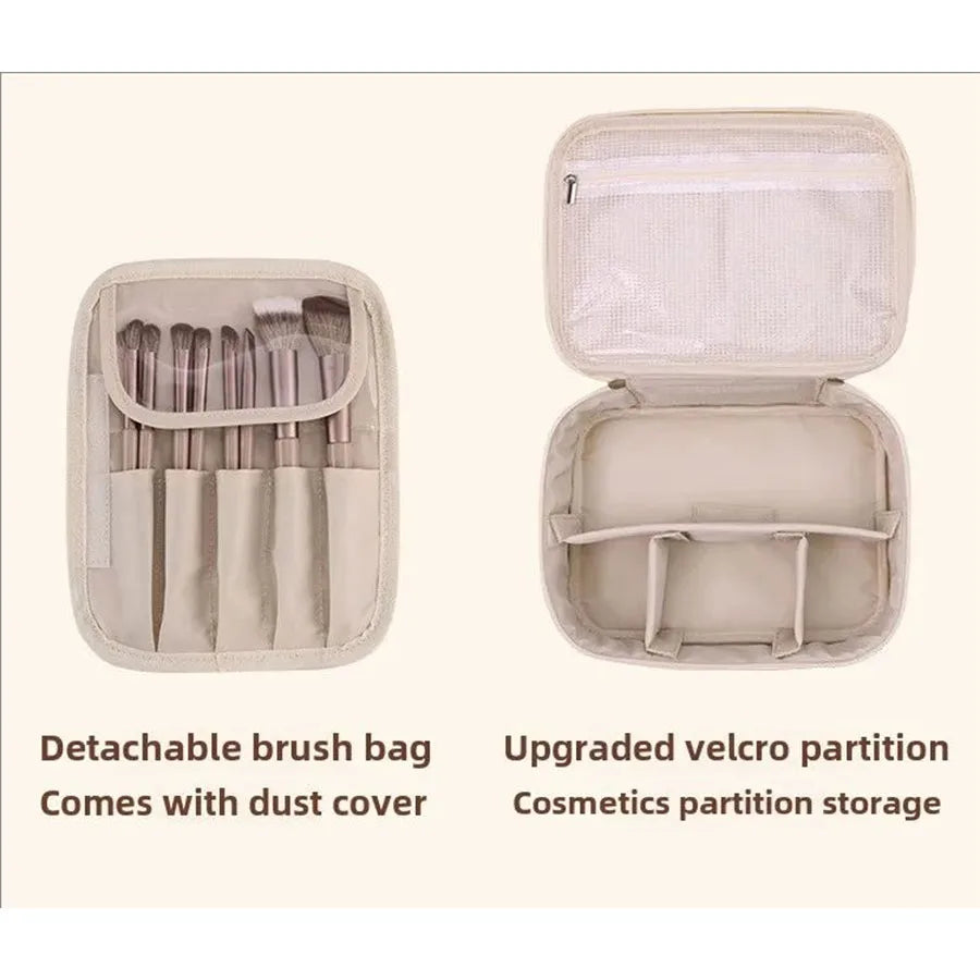 New Women's Cosmetic Bag Portable Storage Bag Large Capacity Luxury Makeup Bag Travel Organizer Essentials Toiletry Bags