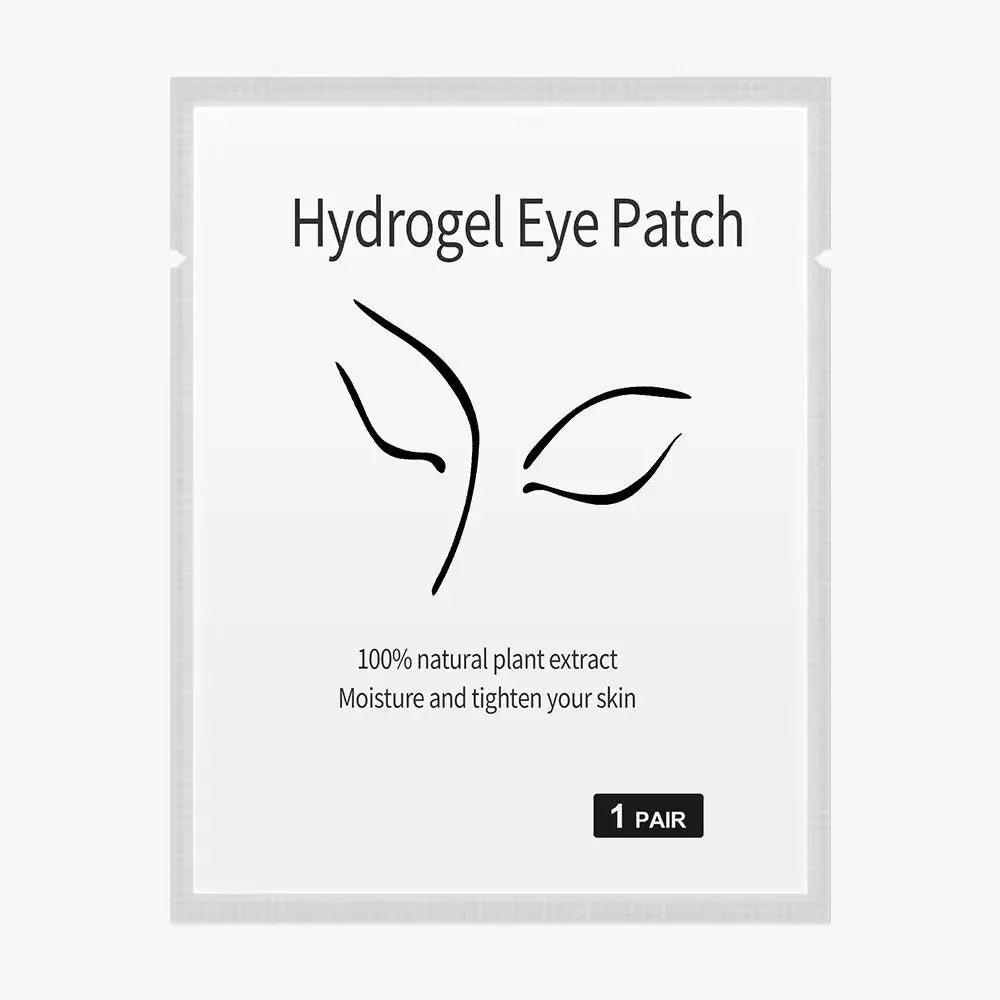 50/100pairs U Shape Eyelash Pads Grafted Lash Hydrogels Gel Patches Under Eye Pads for Eyelash ExtensionTips StickerMakeup Tools