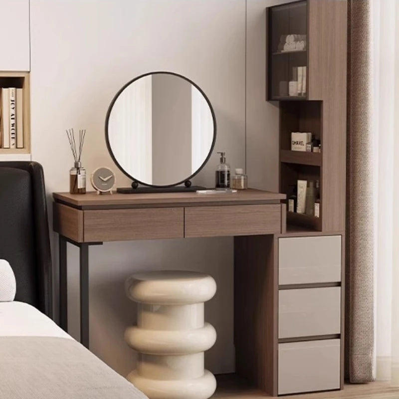 Makeup Set Dressing Table Organizer Apartment Drawers Comfortable Dressing Table Natural Design Tocador Maquillaje Furniture
