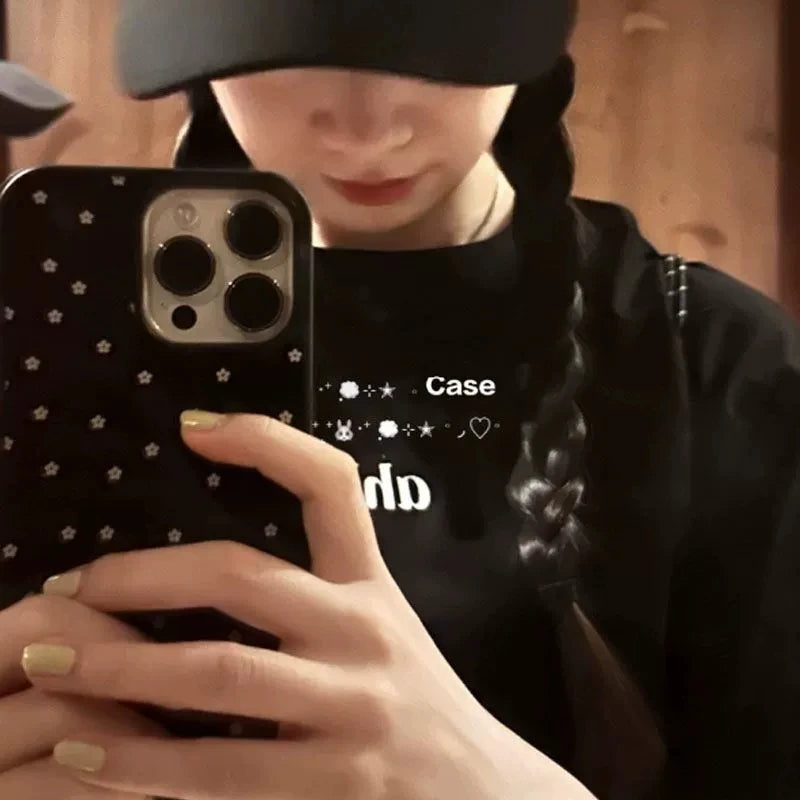 Ins Style Retro Fresh Floral Phone Case For iPhone 16 Pro Max 15 Pro 14 13 12 11 Pro X Xr Xs max Mini 7 8 Plus Y2K Phone Cases