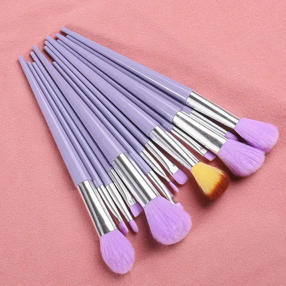 13 Pcs Makeup Brushes Set Eye Shadow Foundation Women Cosmetic Powder Blush Blending Beauty Make Up Tools For Beginner Hotting
