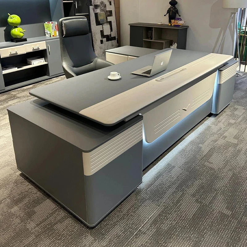 Multifunctional Decoration Office Desk Organizers Modern Office Desk Computer Executive Escritorio Oficina Commercial Furniture