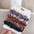 6pcs Satin Hair Scrunchies for Women - Softer Than Silk Scrunchies for Hair | Satin Scrunchies for Girls