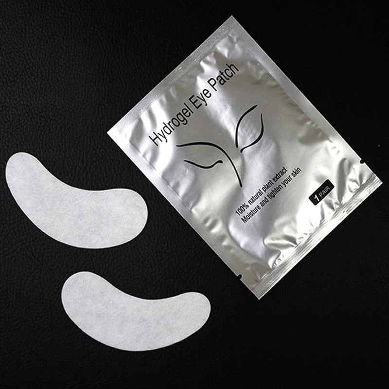 10Pairs Eyelash Pad Gel Patch Grafting Eyelashes Under Eye Patches For Eyelash Extension Paper Sticker Application Make Up