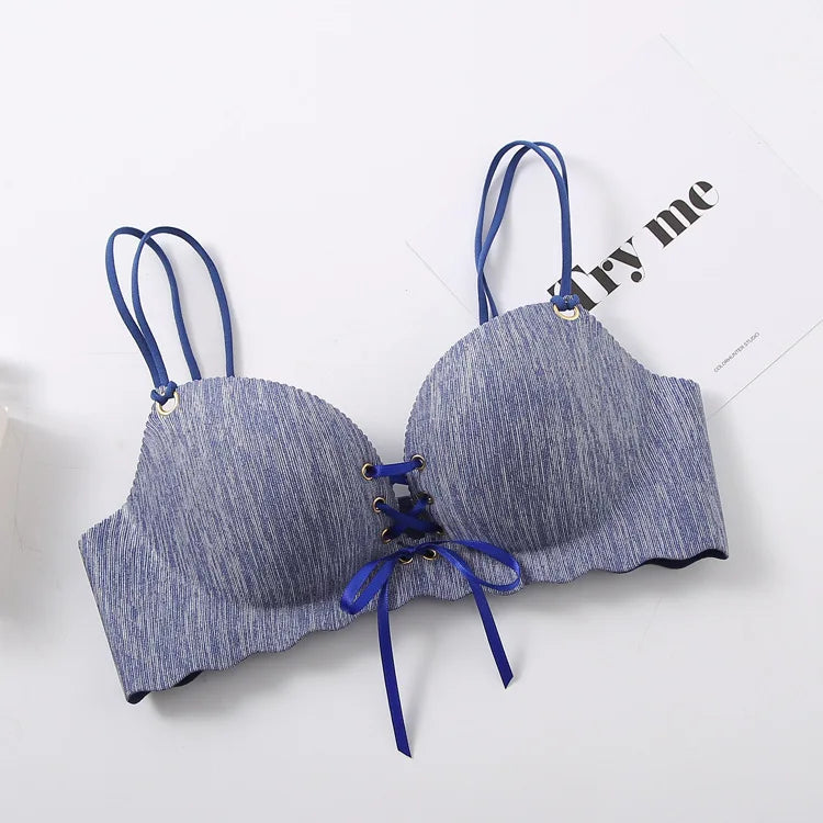 Sexy Women Super Push Up bras Sexy seamless women's underwear Wire Free Female bralette beauty back lingerie Ladies Brassiere