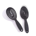 Hair Brush Without Pulling ,Detangling Brush for Curls and Long Hair ,Unique Professional Detangler Brush with Spiral Spring
