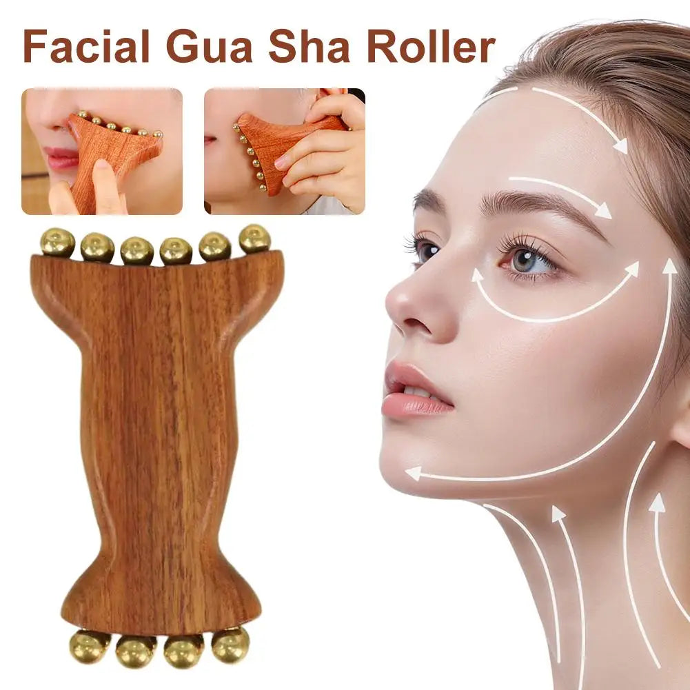 Face Contour Massager Gua Sha Tool  Facial Fascia Lifting Tightening for Face Chin Sculpting Handheld Face Relaxation Tool