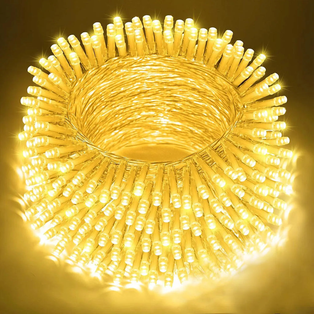 LED Christmas Lights 5/10/20M 220V Waterproof Fairy Lights Outdoor Garden Tree Home Halloween Party Holiday Decoration Lighting