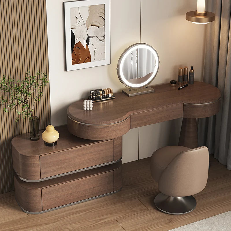Luxury Modern comfortable for bedroom Dressing table with mirror bedrooms Hairstyles makeup dressing table Bedroom hairstyle