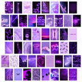 50Pcs Aesthetic Posters Decorative Collage Cards Minimalist Postcards Teens Favors Artistic Painting Dorm Room Wall Decoration