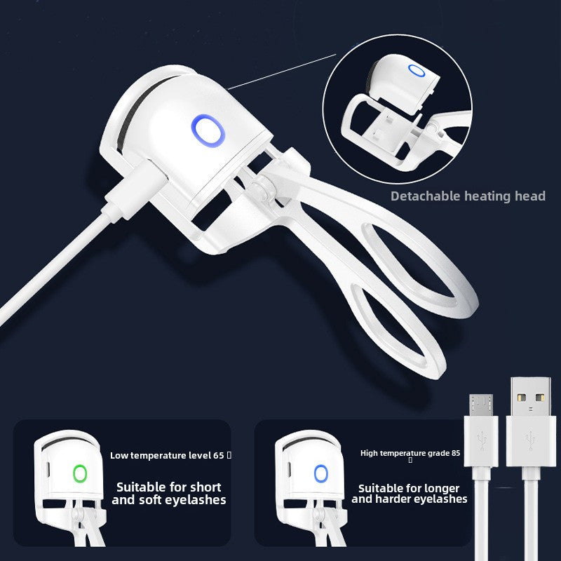 Eyelash Curler, Electric Eyelash Curler, Heated Eyelash Curlers, USB Charging, Fast Heat up, Safe Anti-Burn Lash Curler, Gifts for Women